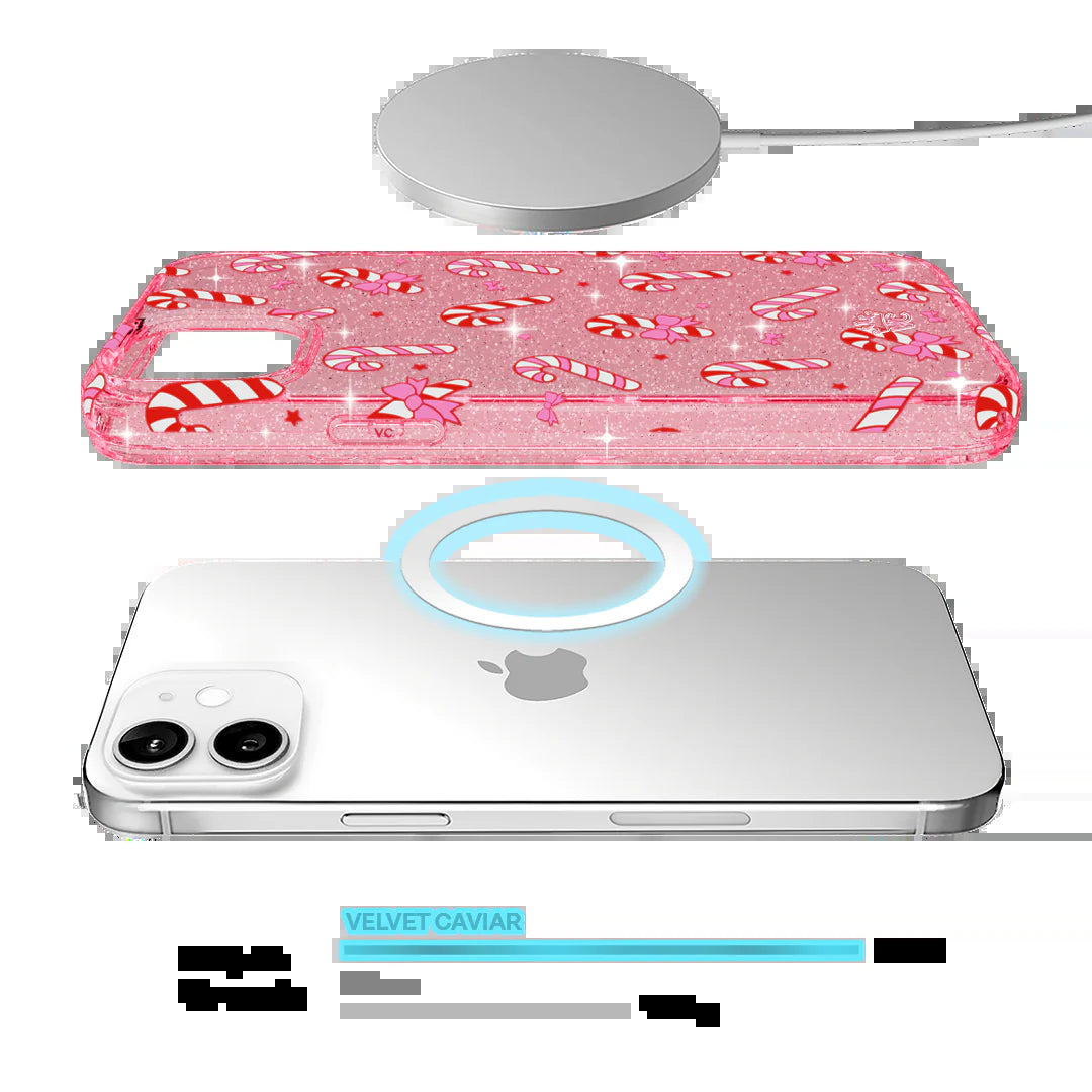 Pink Peppermint Princess Iphone Case