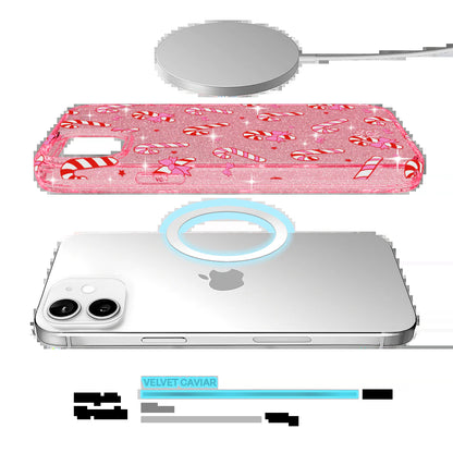 Pink Peppermint Princess Iphone Case