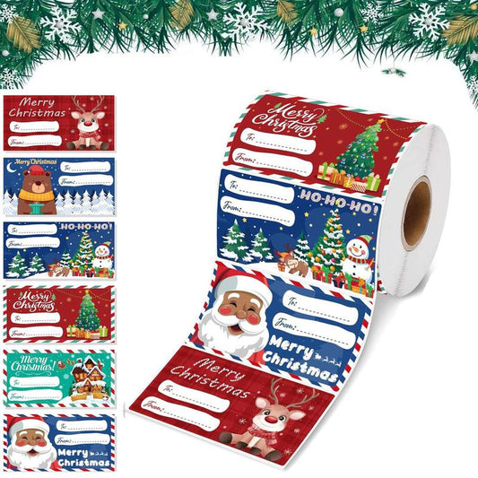 240 PCS Christmas Gift Tags - Gift Tags for Christmas Presents - Christmas Gifts for Women Men Kids - Christmas Wrapping Paper - Christmas Decorations