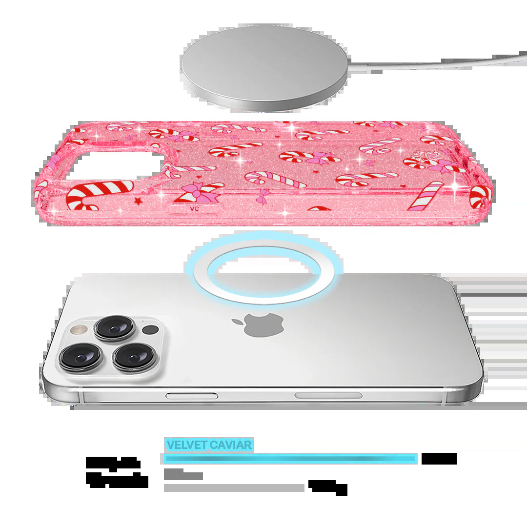 Pink Peppermint Princess Iphone Case