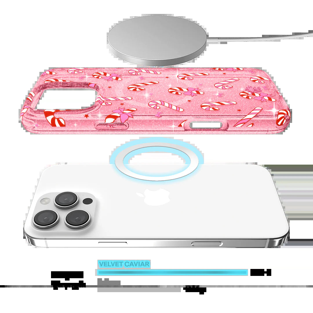 Pink Peppermint Princess Iphone Case