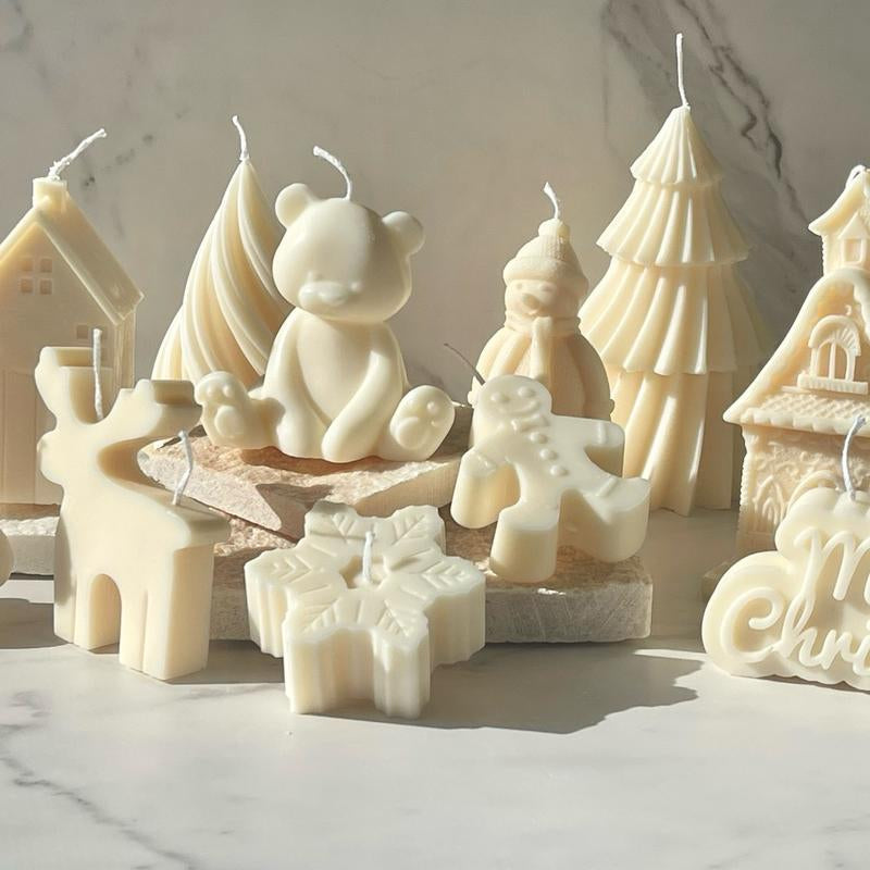 Reindeer Candle, Rudolf Candle, Christmas Decorative Candle, Christmas Candle, Christmas Soy Candle, Christmas Gift.