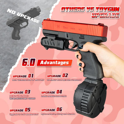 Electric Feed Gel Ball Blaster- Fully Automatic Outdoor Toys, Boys Girls Toys Christmas Gifts, Holiday Gifts，Birthday Gifts！