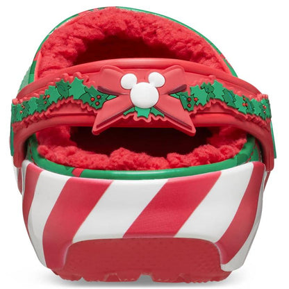 Crocs Kids Classic Lined Disney Mickey Mouse Holiday Clogs