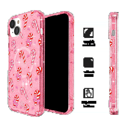 Pink Peppermint Princess Iphone Case