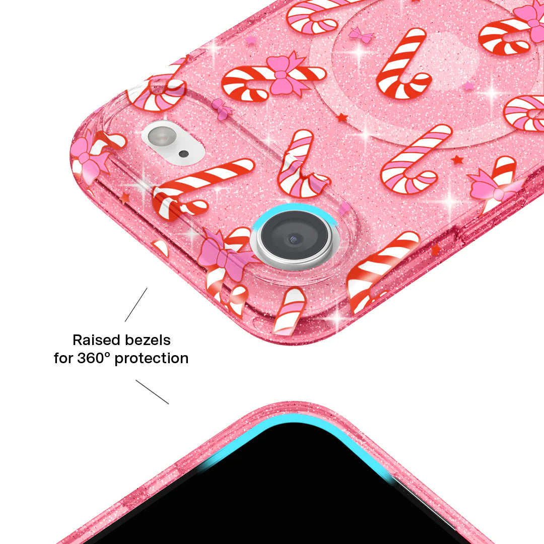 Pink Peppermint Princess Iphone Case