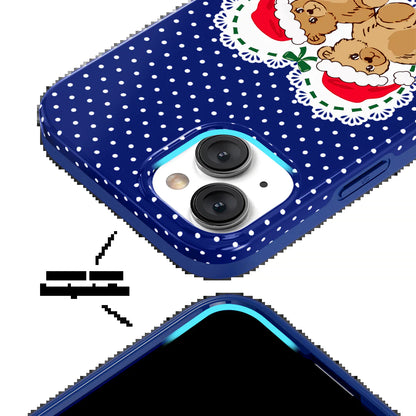 Winter Teddy Iphone Case