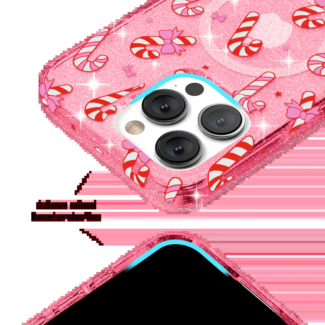 Pink Peppermint Princess Iphone Case