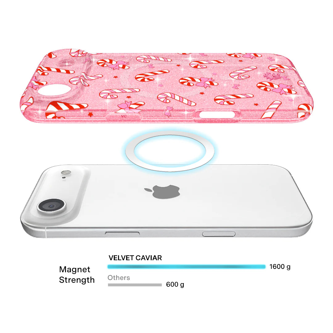 Pink Peppermint Princess Iphone Case