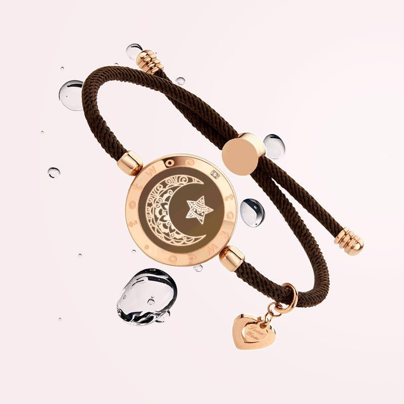 【Creative Gifts】Totwoo Sun&Moon Touch Bracelets Functional Love Connect Gift for Boyfriend or Girlfriend or Your Familay
