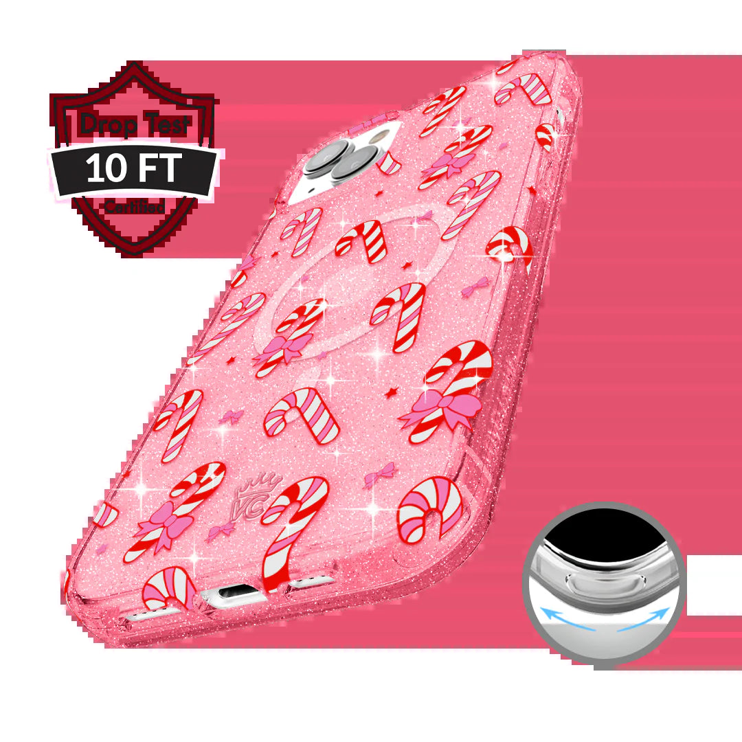 Pink Peppermint Princess Iphone Case