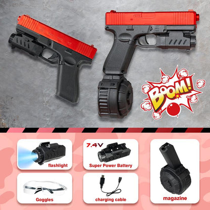 Electric Feed Gel Ball Blaster- Fully Automatic Outdoor Toys, Boys Girls Toys Christmas Gifts, Holiday Gifts，Birthday Gifts！