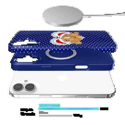 Winter Teddy Iphone Case