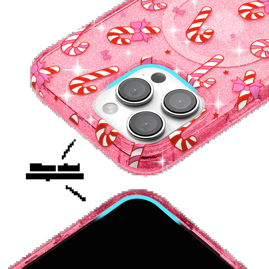 Pink Peppermint Princess Iphone Case