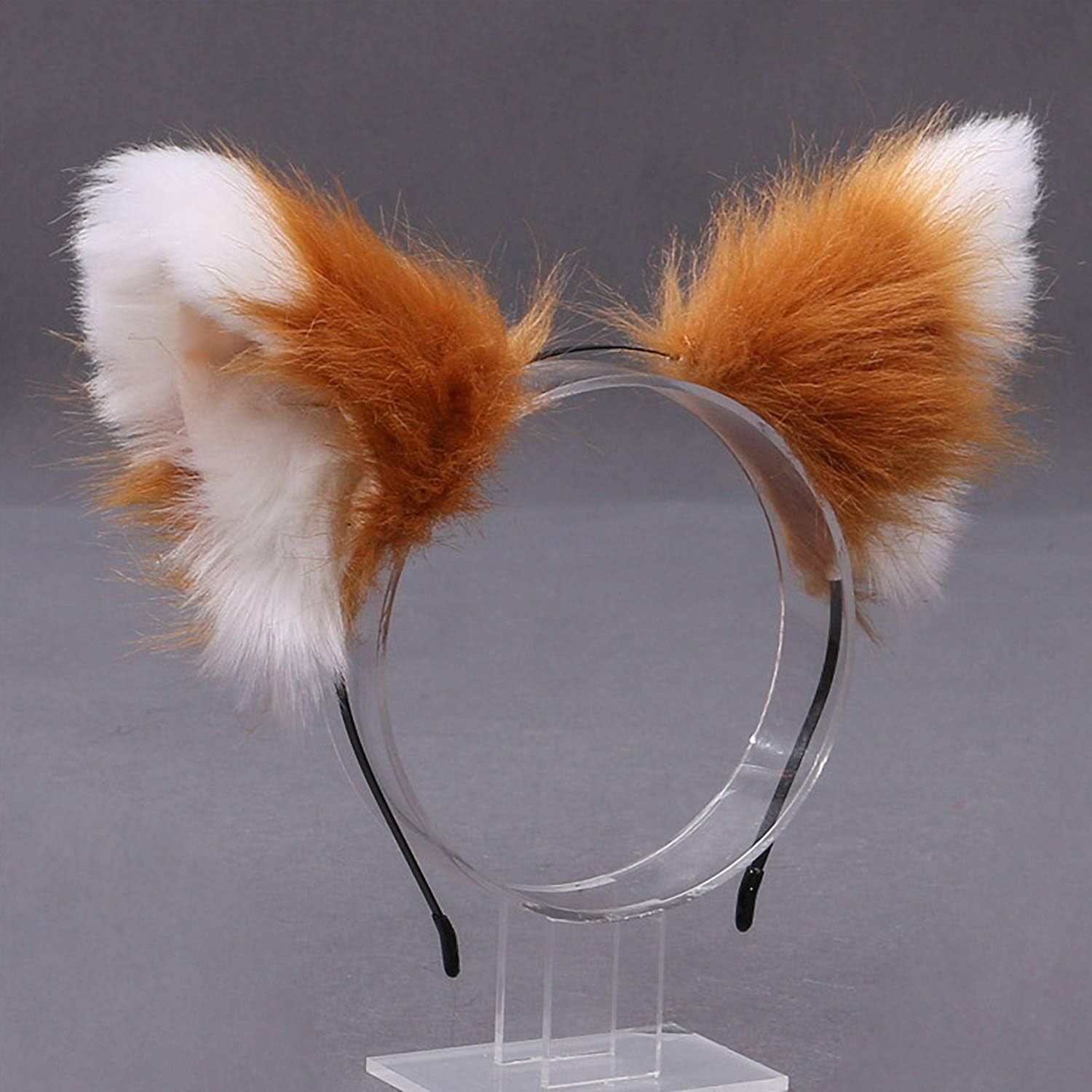 Cosplay Women Plush Furry Cat Ears Headwear Accessory for Party
