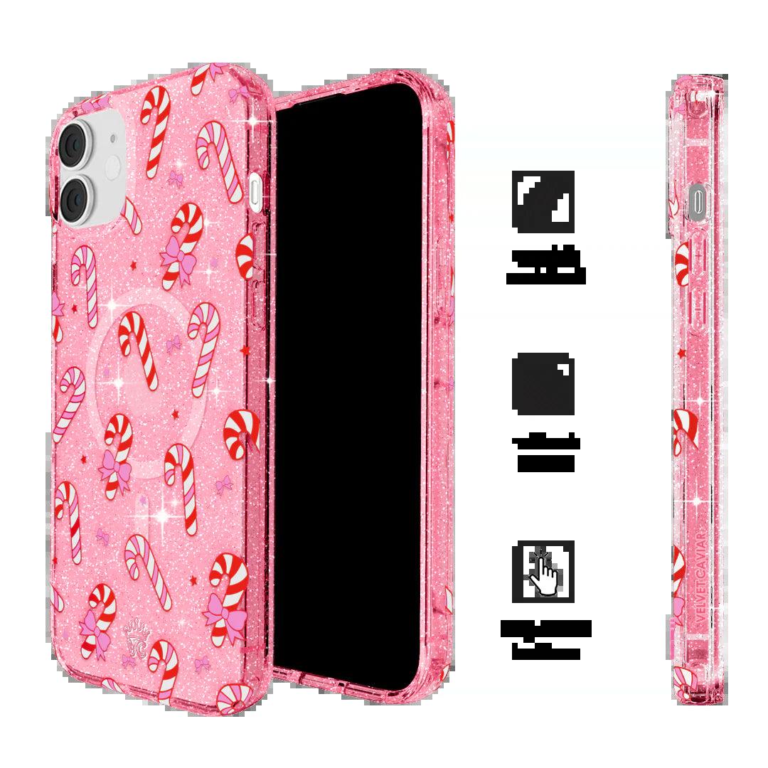Pink Peppermint Princess Iphone Case