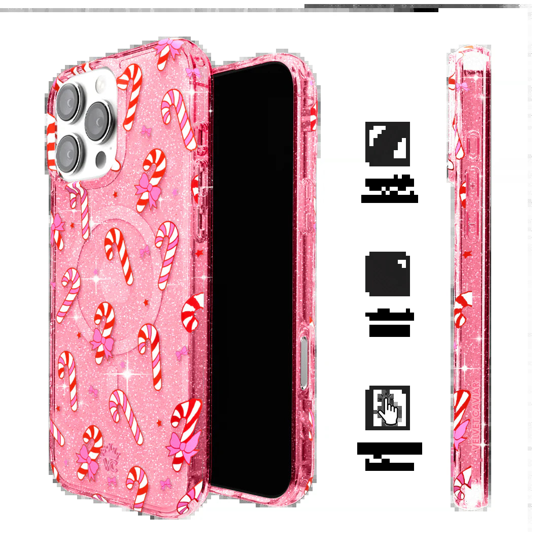 Pink Peppermint Princess Iphone Case