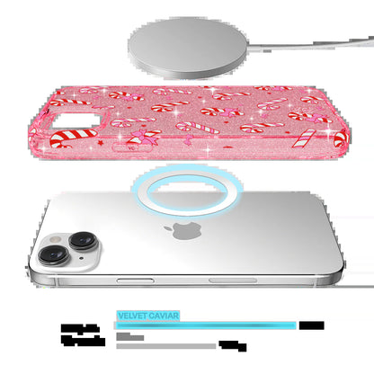 Pink Peppermint Princess Iphone Case